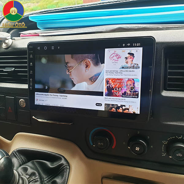 màn hình dvd android xe ô tô ford transit 