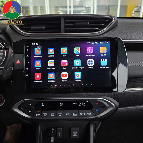 màn hình dvd android xe ô tô honda brv 2022, 2023, 2024, 2025