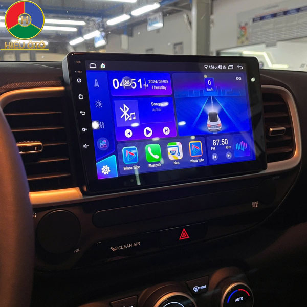 màn hình dvd android xe ô tô hyundai venue 