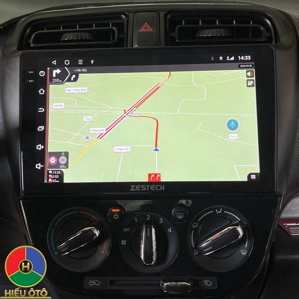 màn hình dvd android xe ô tô mitsubishi attrage 