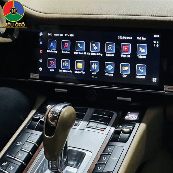 màn hình dvd android xe ô tô porsche panamera 