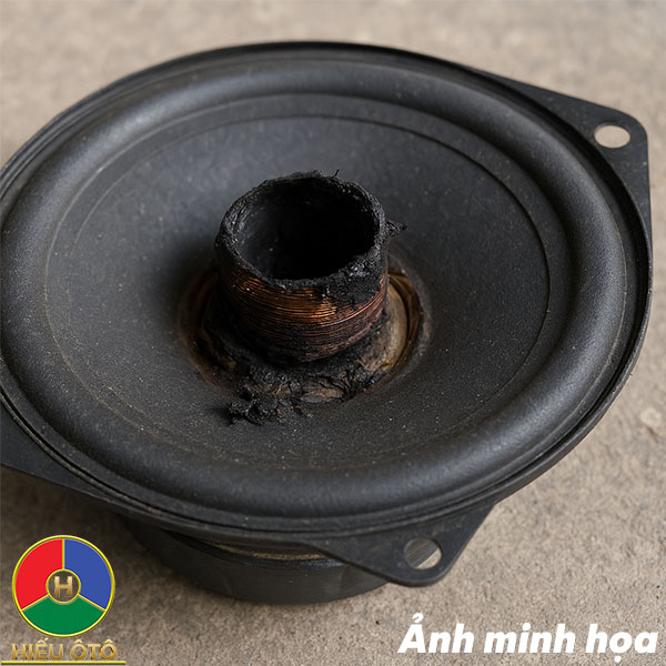 sửa lỗi cháy coil loa ô tô