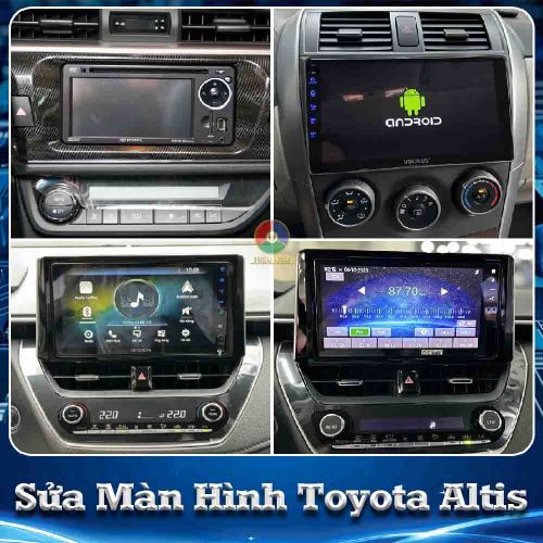 Sửa Màn Hình Ô Tô Toyota Corolla Altis 