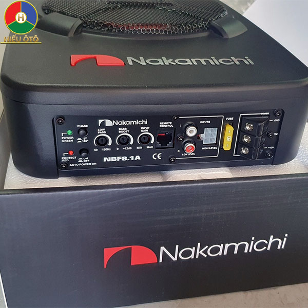 loa trầm ô tô nakamichi 